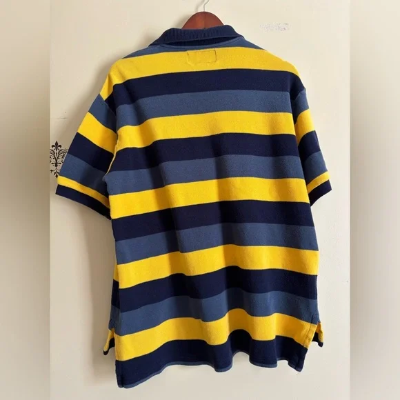 Vintage Polo Sport by Ralph Lauren polo shirt waffle knit 90’s men’s size large - Picture 2 of 5